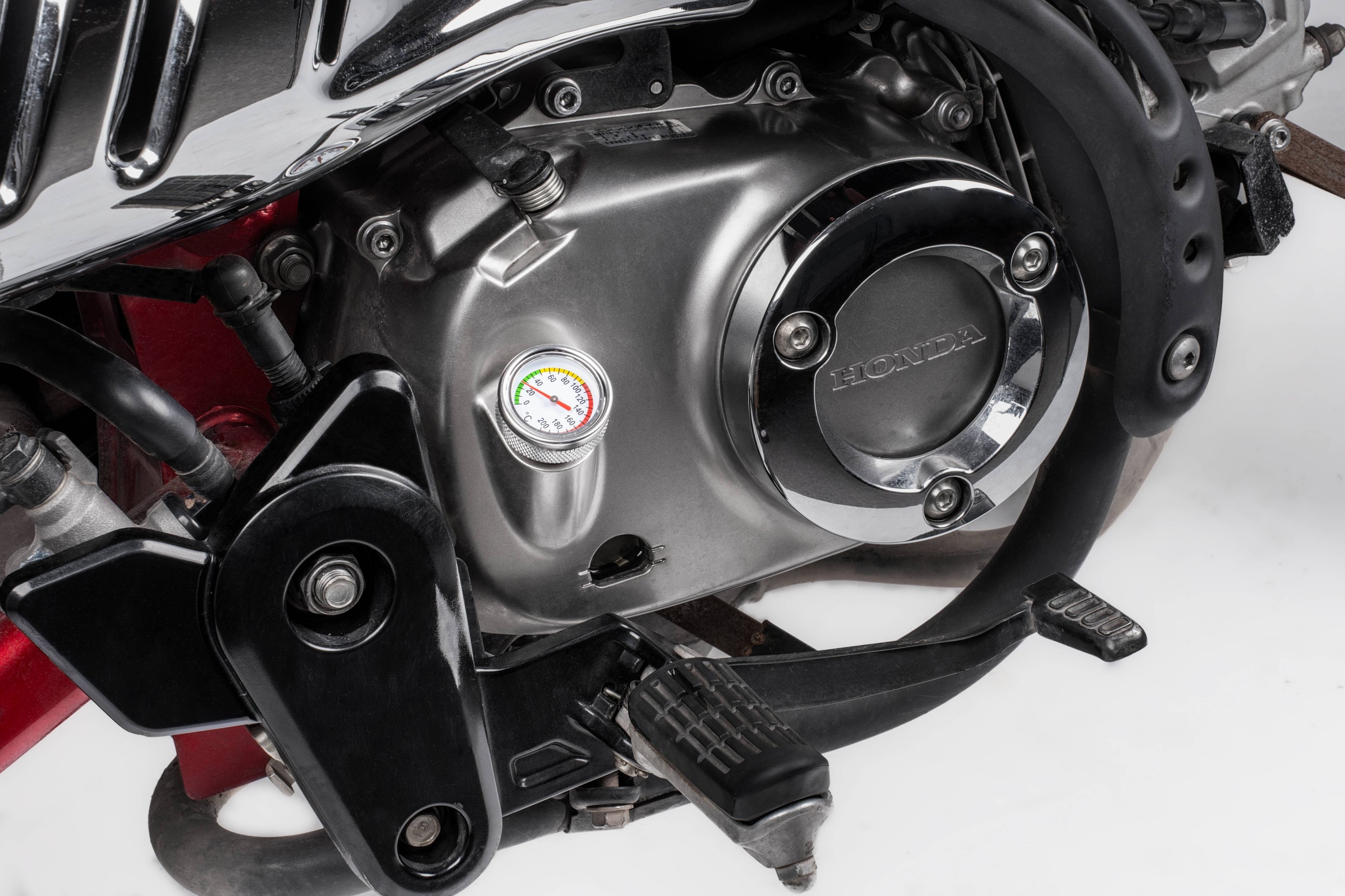 クロスカブ 即納 ホンダ モンキー 125 オイル温度計 油温計 温度ゲージ