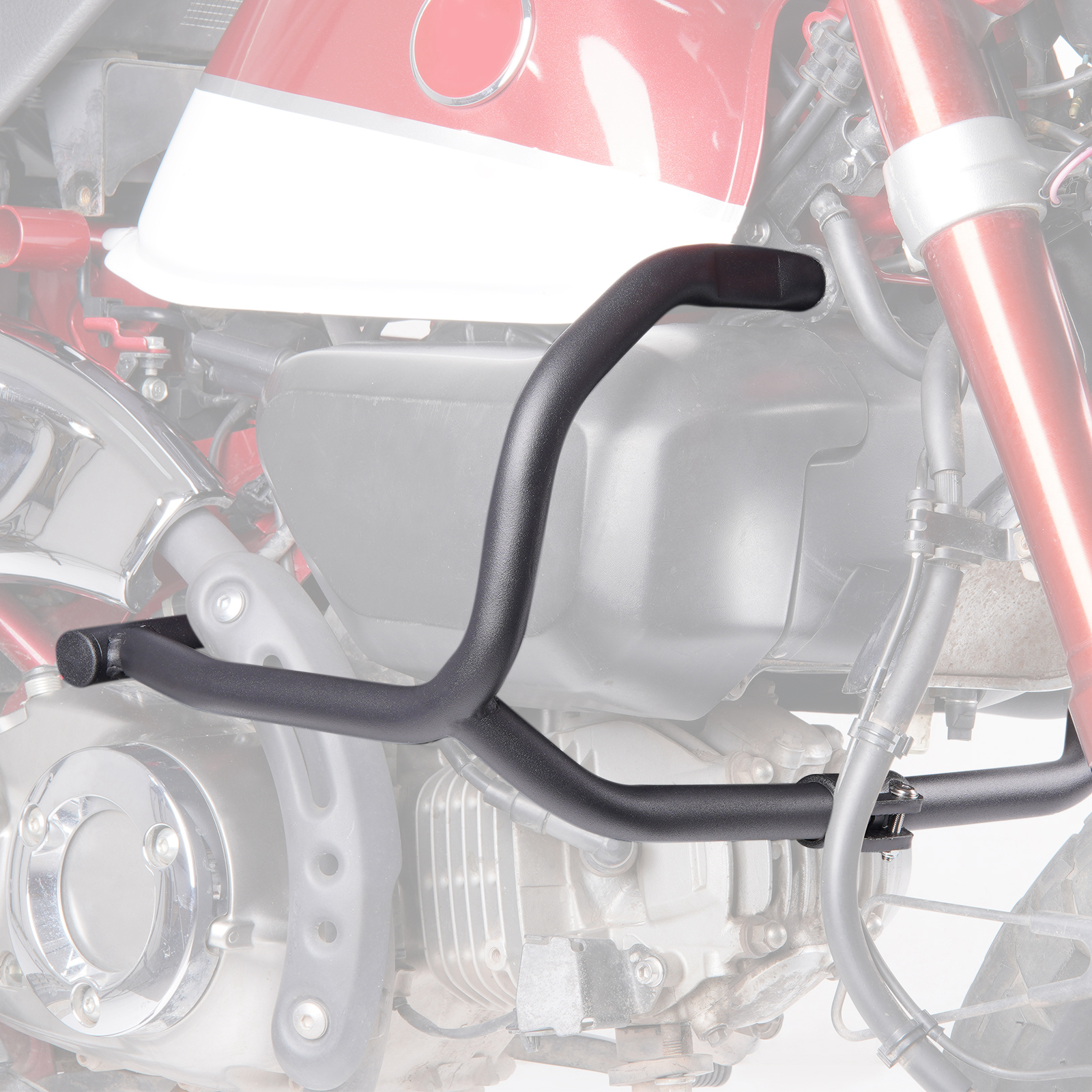 即納 ホンダ モンキー 125 アンダーフレームキット エンジンガード ブラック バイクパーツ カスタムパーツ 改造 オートバイ キャンプツーリング MONKEY 保護｜HILINE専門店