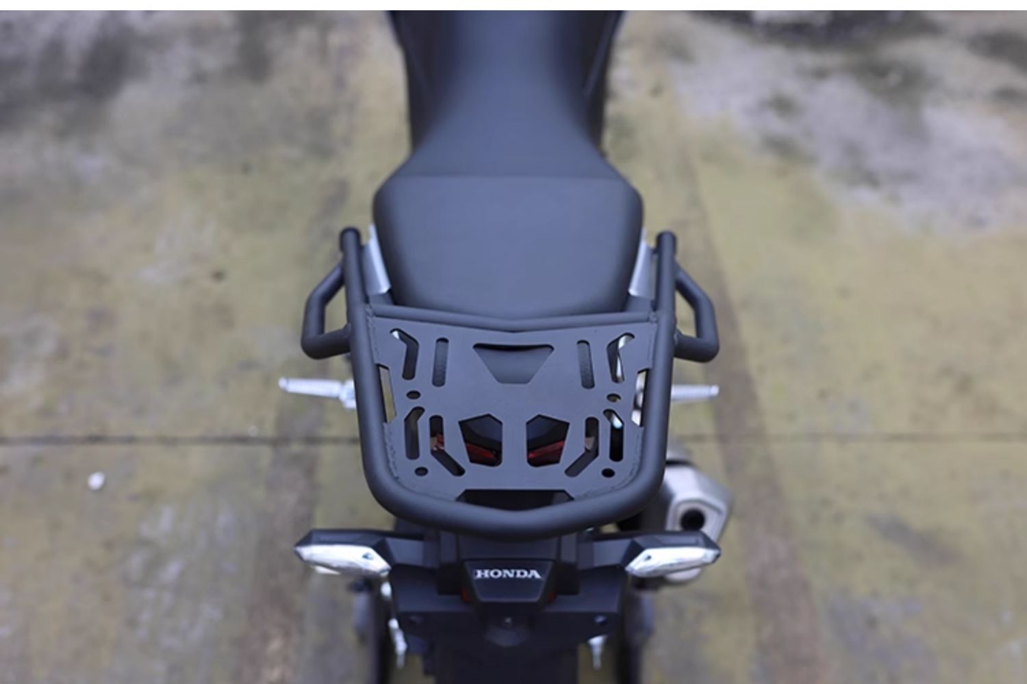 ホンダ CB400X CB500X リアキャリア トップケース アールスペース キャリア アルミ合金製 ブラック 金属 丈夫 一体感 スチール 製 フラットタイプ 取寄せ_5