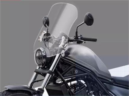 ホンダ（HONDA） レブル250 500 ウインドシールド フロントグラス 風防