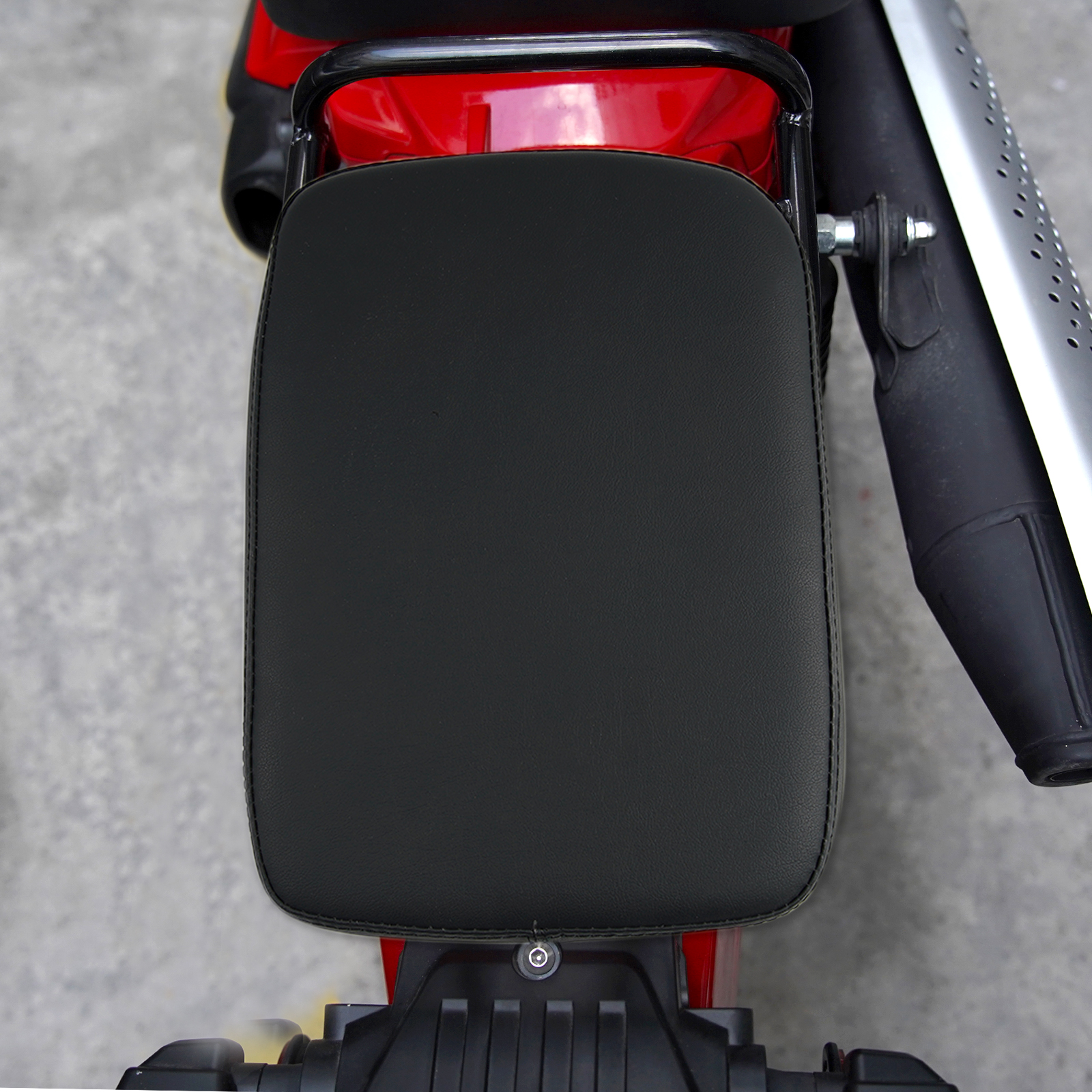 ハンターカブ CT125 リアキャリア ピリオンシート タンデムシート JA55 JA65 金属 丈夫 一体感 カスタム パーツ シート カブ 改造 スチール 簡単取付 取寄せ | ホンダ | 01
