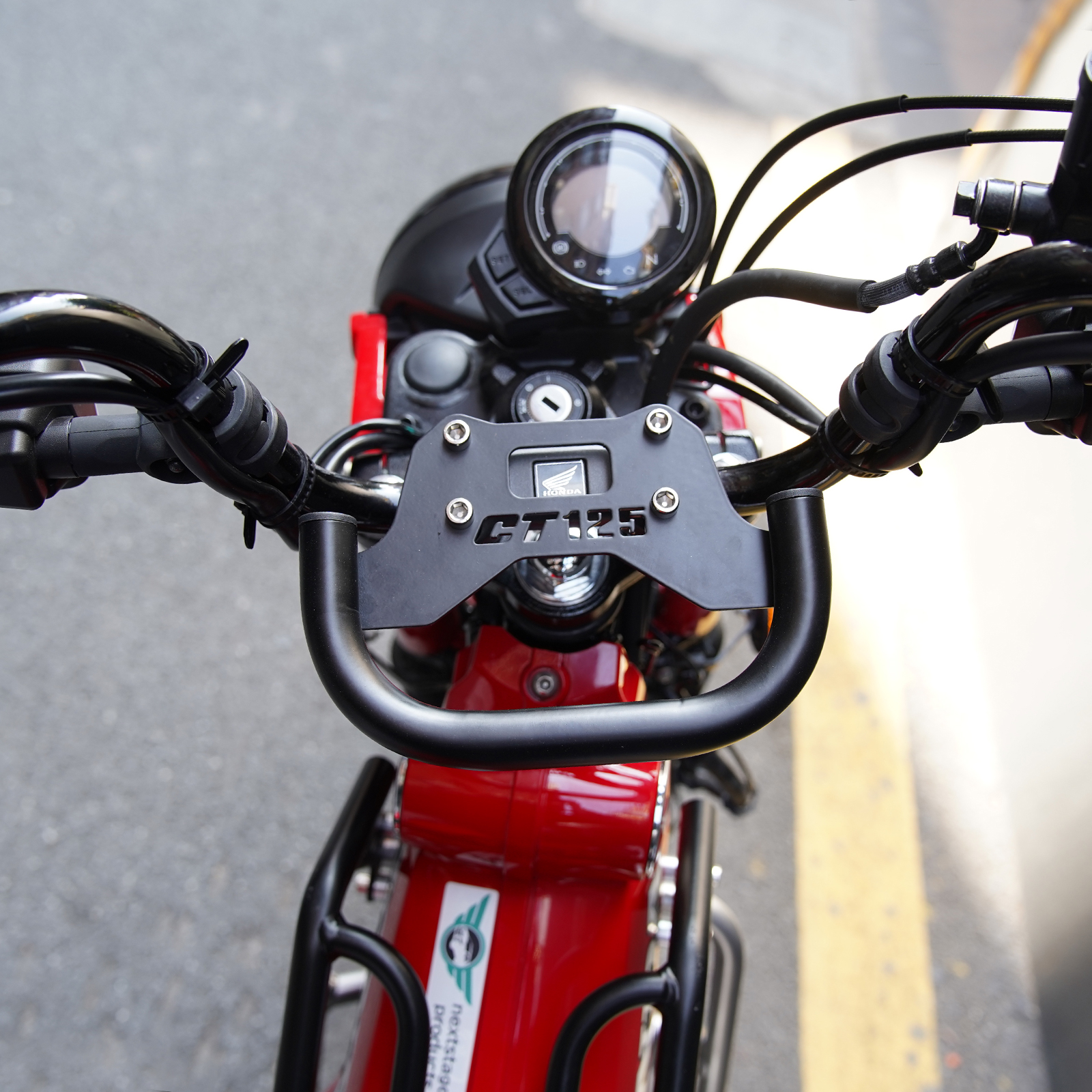 クロスカブ 即納 ハンターカブ CT125 マルチパーパスバー クランプ取付