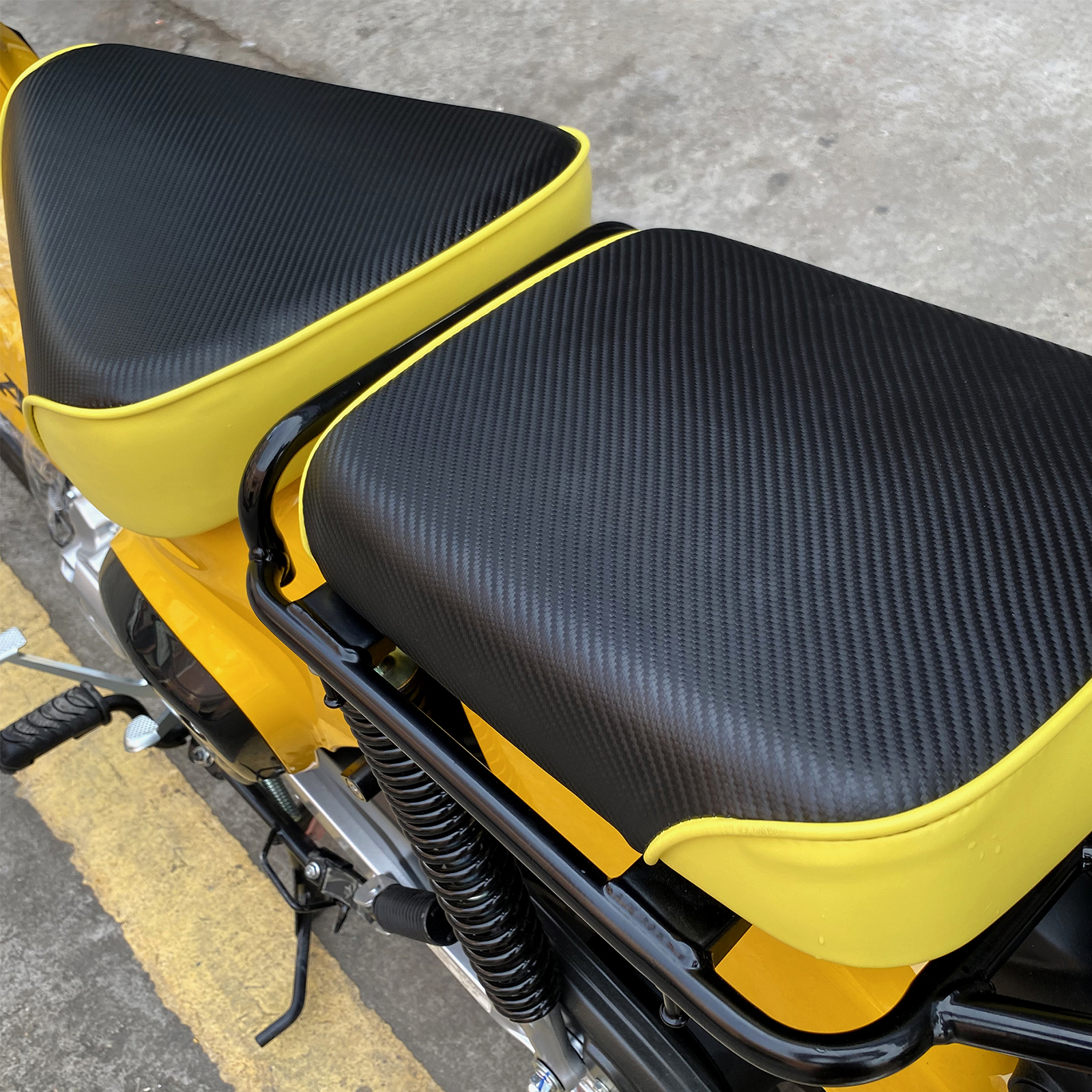 クロスカブ 110  増設リアシート 増設 ソロシート バイクシート シングルシート クッション シート下げ バイク シート シート本体 カブシート シート 取寄せ | クロスカブ | 03