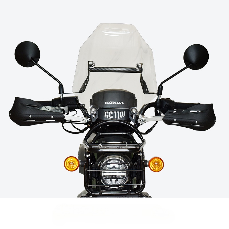 クロスカブ 50 110 ウインドシールド ハンターカブ スーパーカブ バイク  クリア  スクリーン オートバイ用 風防 バイクフロントガラス オートバイ 取寄せ｜nextstageyh3｜02
