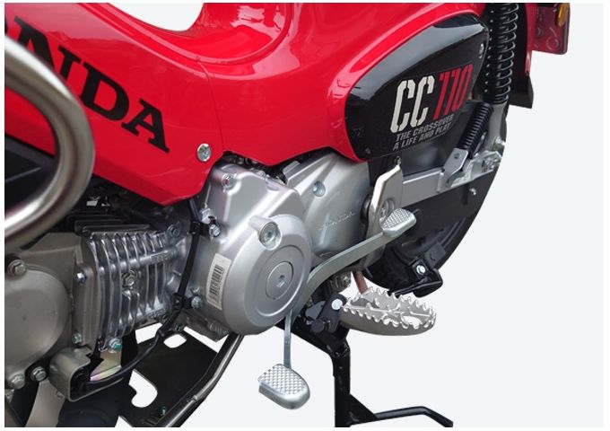 クロスカブ 110 スーパーカブ110 ステップキット  左右セット 一体型 ブラック 純正交換 簡単装着 送料無料 取寄せ_2