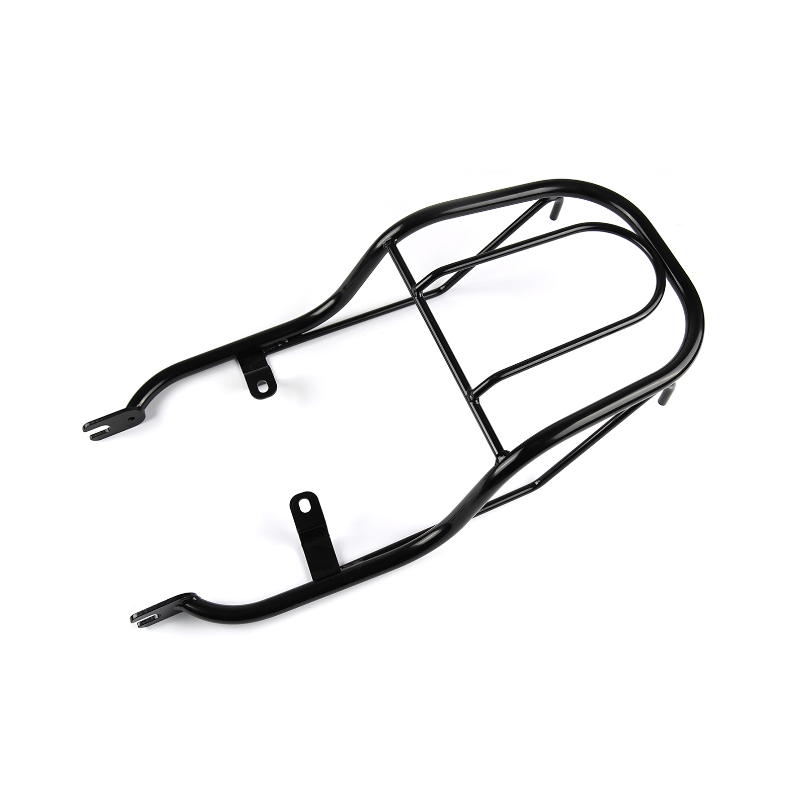 ホンダ スーパーカブ クロスカブ リアキャリア 50 110 ダブルシート用 トップケース リアボックス ブラック 丈夫 一体感 スチール 製 フラットタイプ 取寄せ | クロスカブ | 02