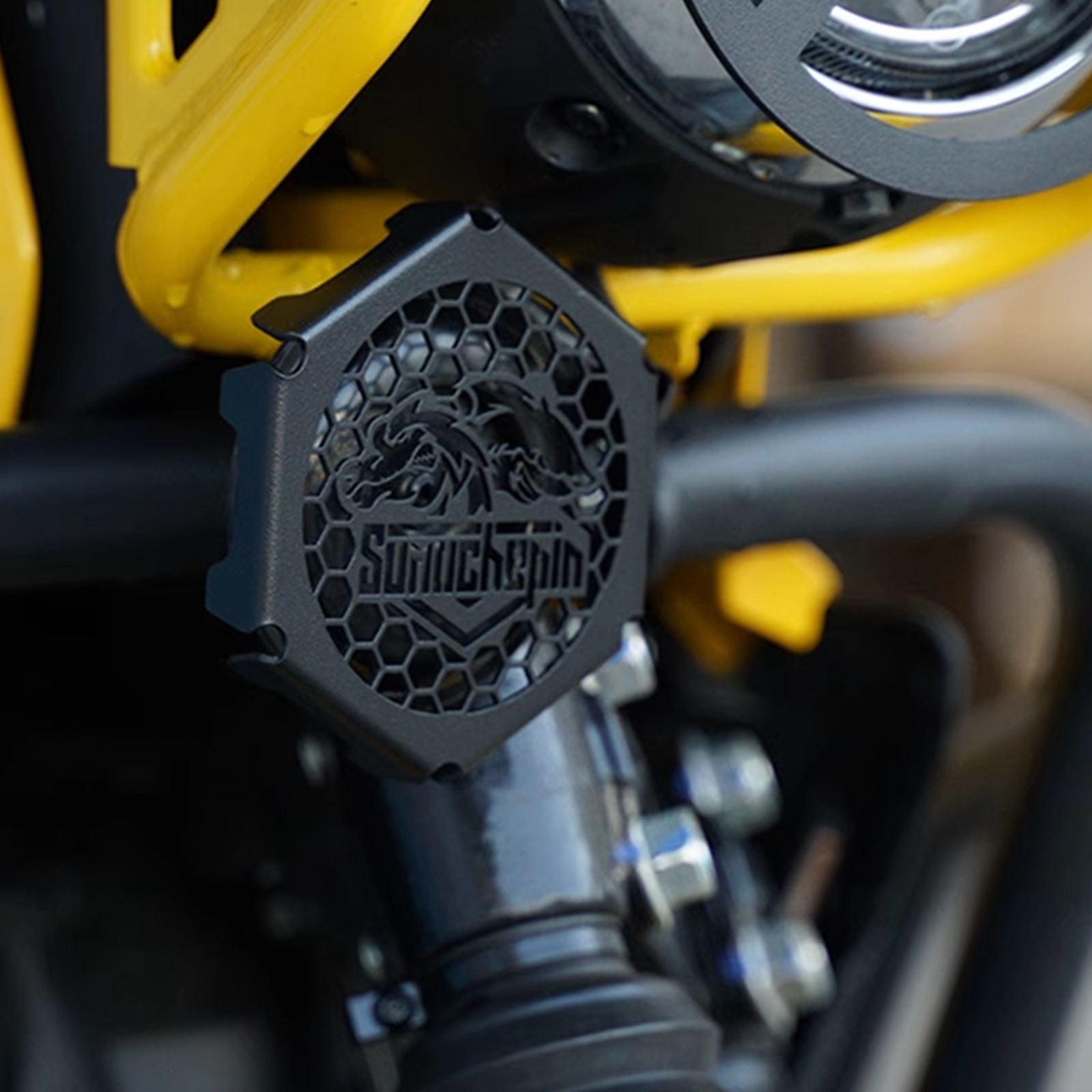 クロスカブ CC110 JA60 スピーカーカバー 保護 スピーカープロテクタ プロテクター パーツ ハーレーツーリング ロードキング ストリートグライド 取寄せ | クロスカブ | 06