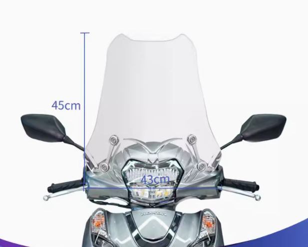 ホンダ リード125 JK12 デイトナ ウィンドシールド ウインドシールドSS LEAD125（'13～'25）＜JF45/JK12＞｜株式