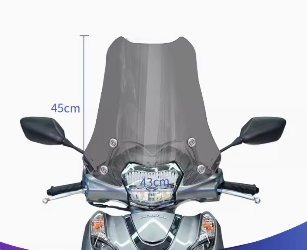 新型リード125 （JF45/JK12）用ホンダ純正ウィンドシールド ホンダ リード125 (JF45）リード125 （JK12;'24以前)用 ホンダ