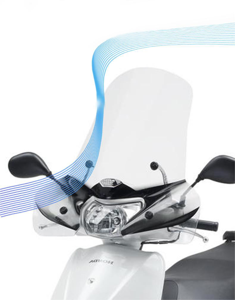 旭風防 ウインドシールド (クリア) LEAD125 LE-13 旭風防 【8月19日出荷】旭風防 LEAD125（リード125）用 ウインド