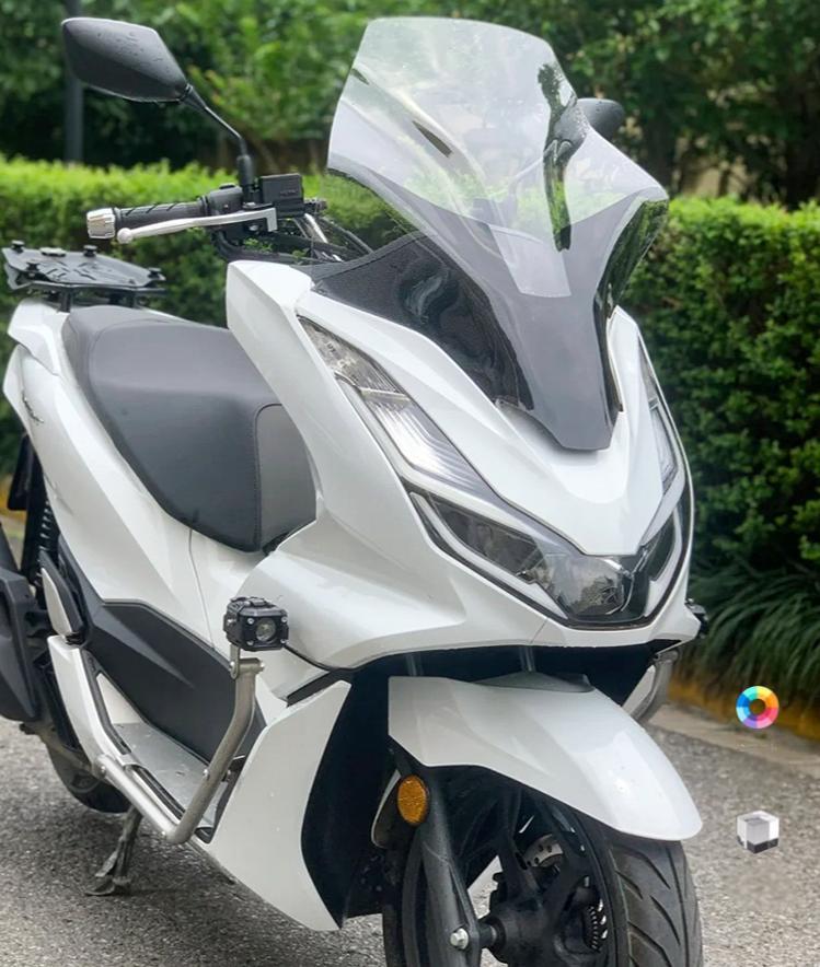 ホンダ PCX 160 ウインドシールド フロントグラス アップ 風防 バイク  クリア スモーク オートバイ用 風防 バイクフロントガラス オートバイ 延長式 取寄せ | ホンダ