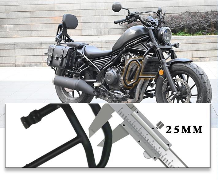 ホンダ レブル250 レブル500 アンダーフレームキット エンジンガードキット ブラック バイクパーツ カスタムパーツ オートバイ キャンプツーリング HONDA 取寄せ | ホンダ | 02