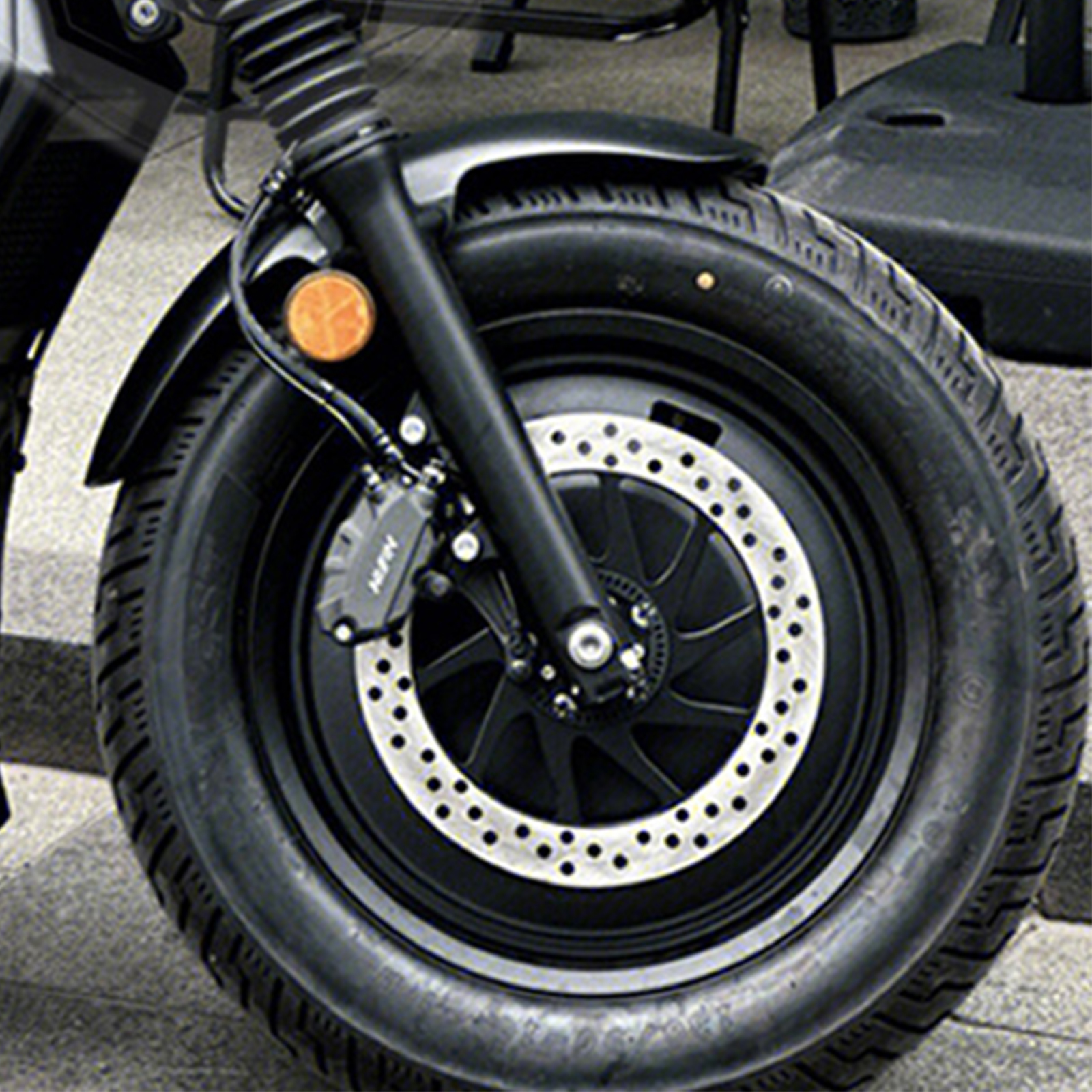 ホンダ レブル 250 500 16インチ ホイールカバー 【一体式】 17