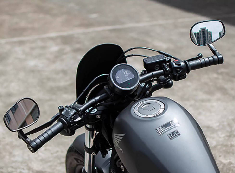 ホンダ（HONDA） レブル 250 500 ハンドルポスト 8cmアップ 2.5cm近く