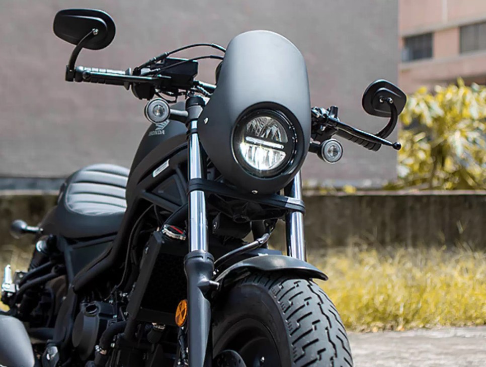 ホンダ（HONDA） レブル 250 500 ヘッドライトカバー 交換用 外装