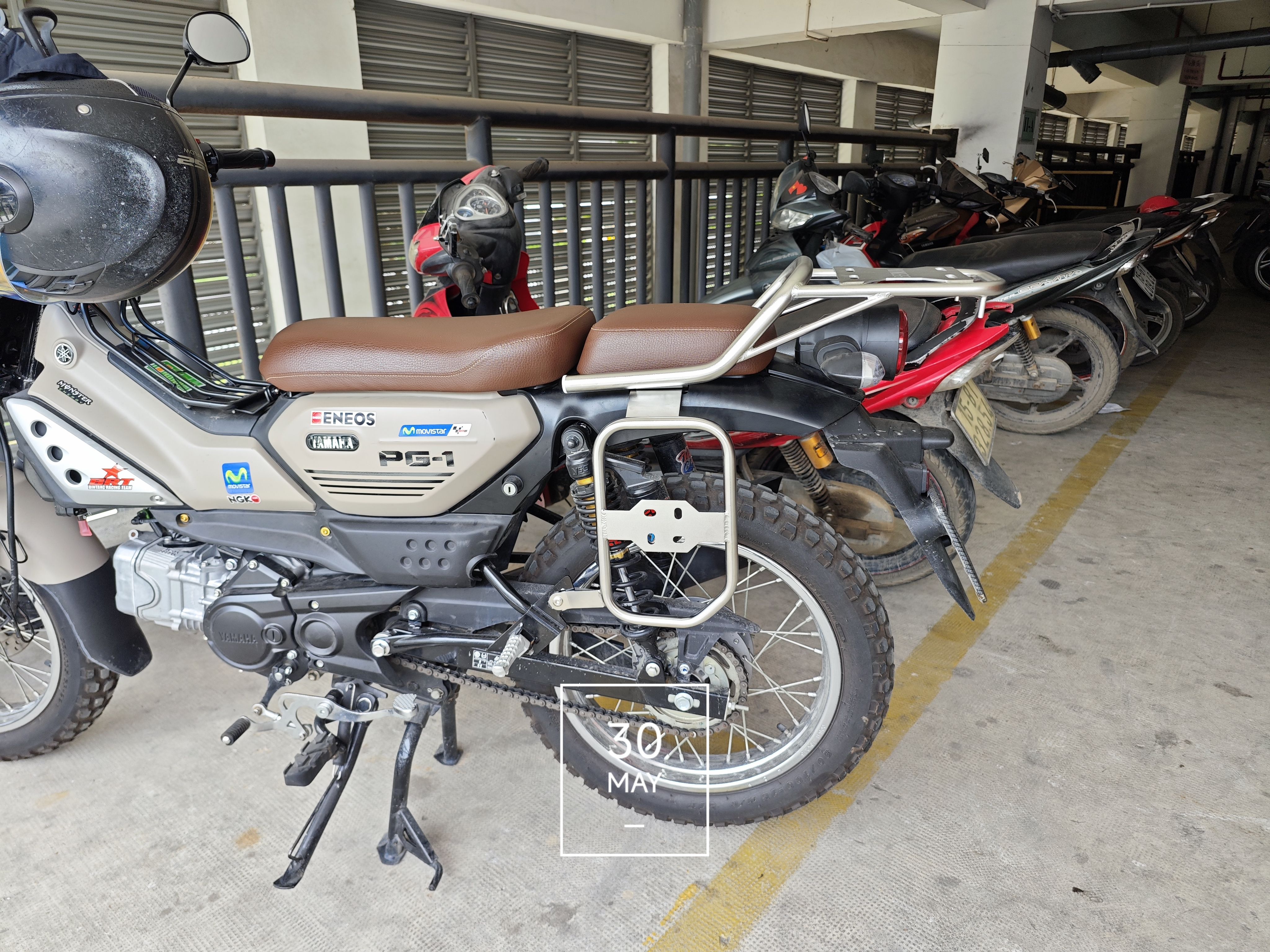 YAMAHA バイク用リアキャリア（バイクメーカー：ホンダ用