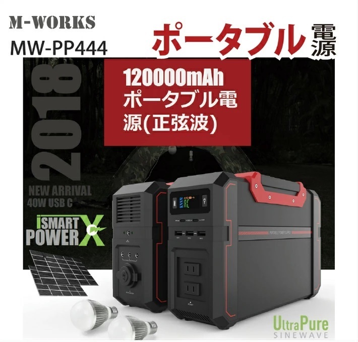 日本産 ポータブル電源 1000mah 大容量 444wh 蓄電池 家庭用 正弦波 Pse認証 災害 非常時 停電 電源 ポータブル 防災 グッズ キャンプ 時間指定不可 Www Algomhoria Com