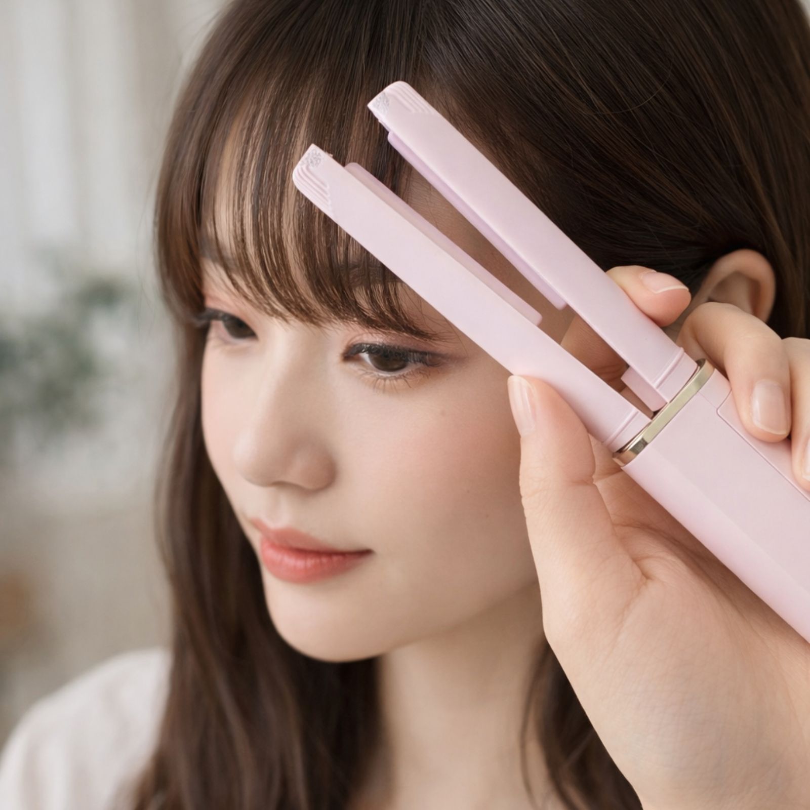 TOAMIT 2026年最新 コードレスヘアアイロン ミニ 充電式 機内持ち込み
