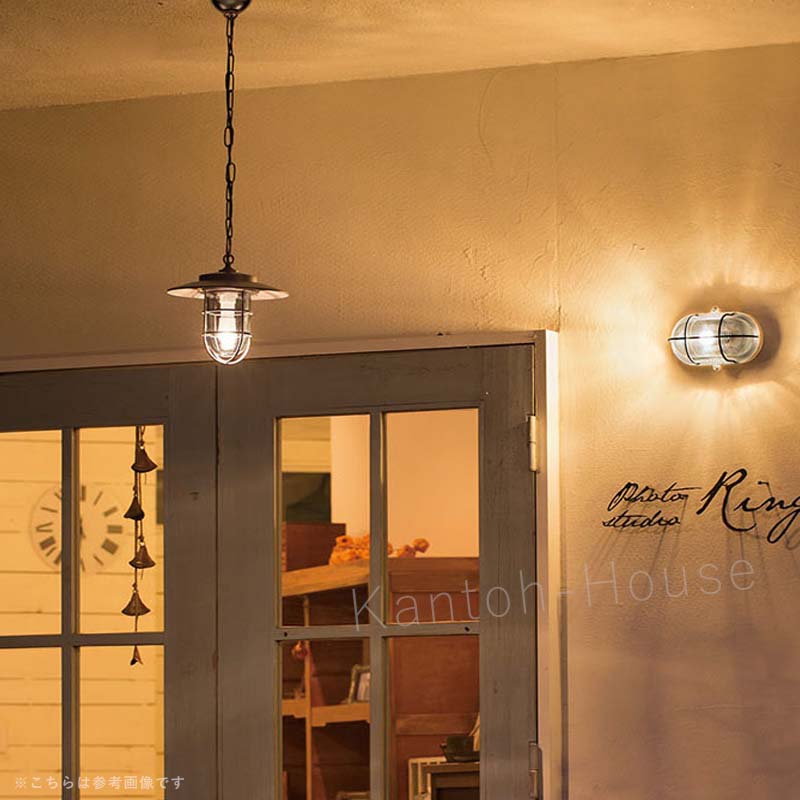 玄関照明 外灯 屋外 照明 天井付け ペンダントライト センサーなし