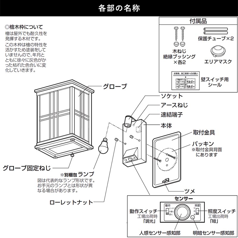 新規購入 屋外 外灯 玄関照明 照明 玄関 ポーチライト センサーライト パンツ
