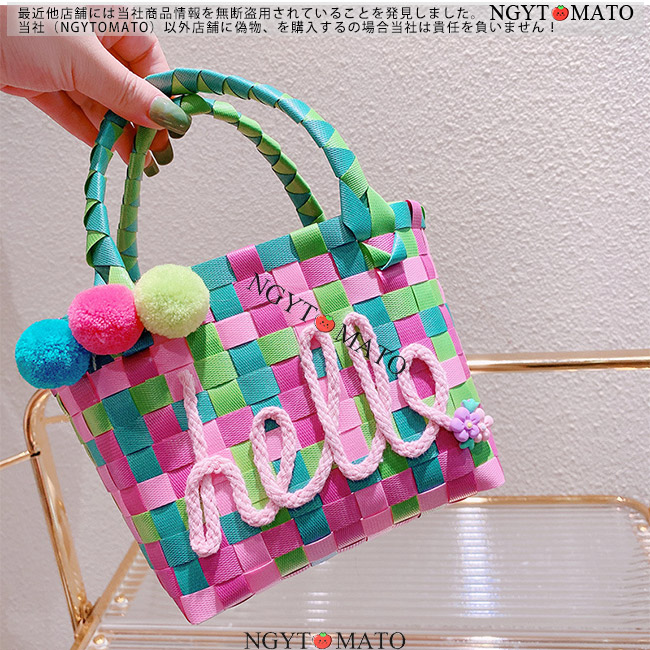 月桃カゴバッグ ハンドバッグ ミニバッグ - メルカリ