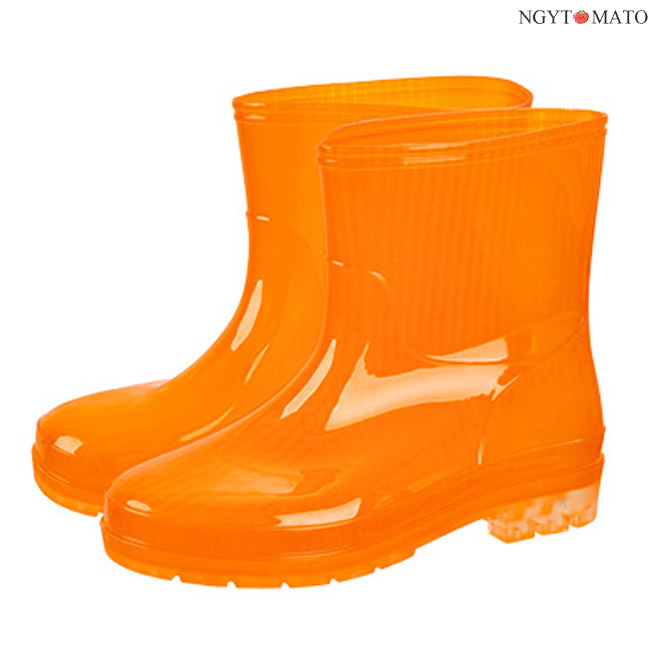 レインブーツ レディース レインシューズ 防水 雨具 ショート丈 厚底 歩きやすい 滑り止め 安全靴...