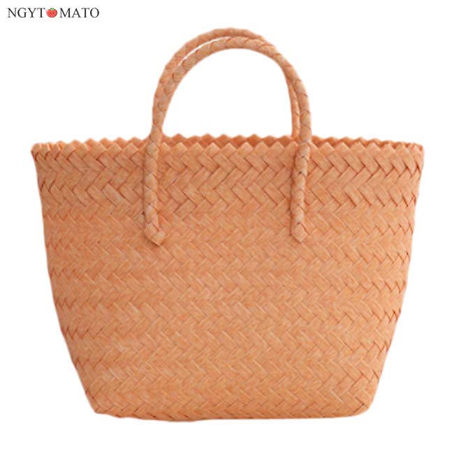 D&G かごバッグ トートバッグ 花 ストローバッグ 軽量 春夏 ナチュラル カゴバッグ トート ハンドバッグ トートバッグ 手持ちバッグ サマー