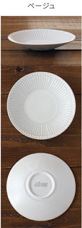 みのる陶器　Albee‐アルビー  軽量15cmプレート   美濃焼 　撥水　2枚セット |  | 02