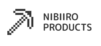 nibiiro products ロゴ