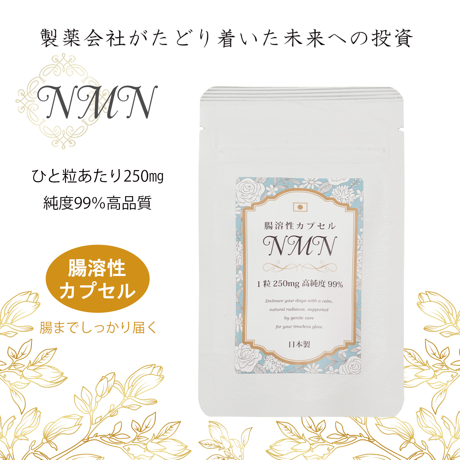 NMN 腸溶性サプリ