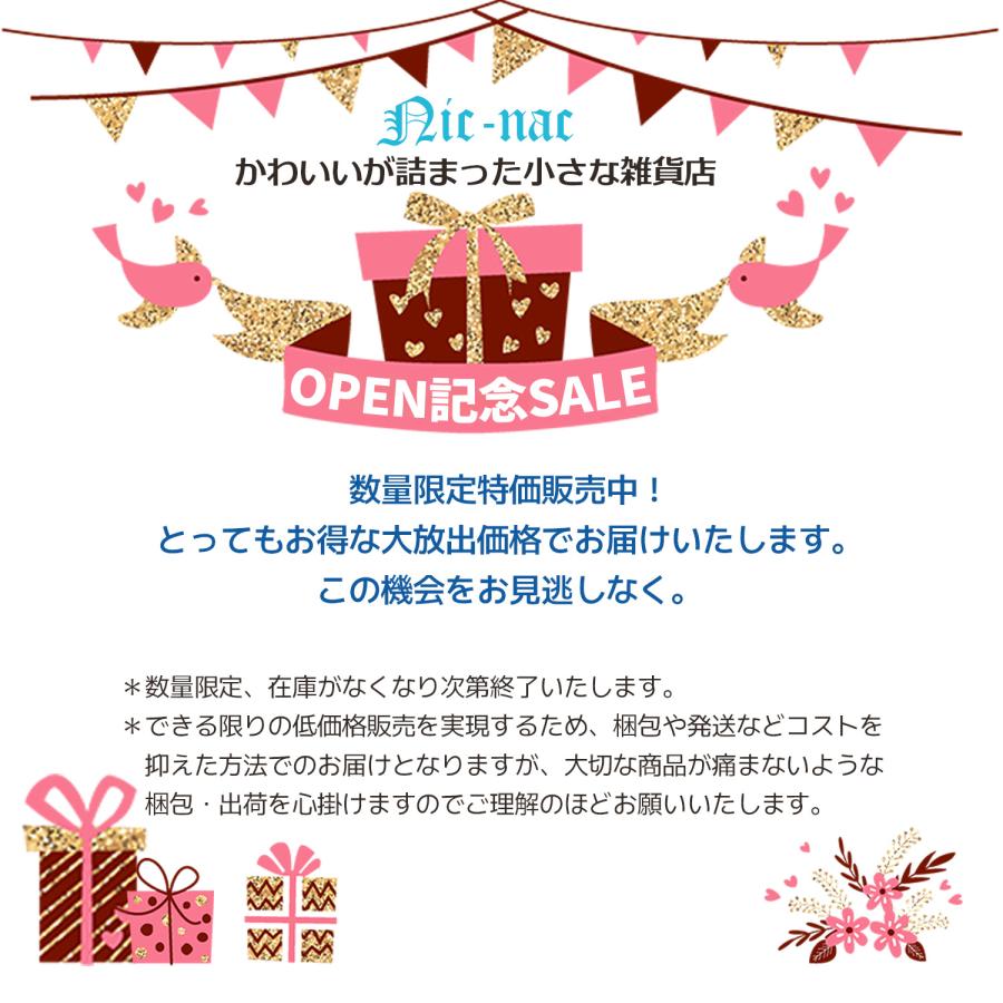 nic-nac オープン記念SALE