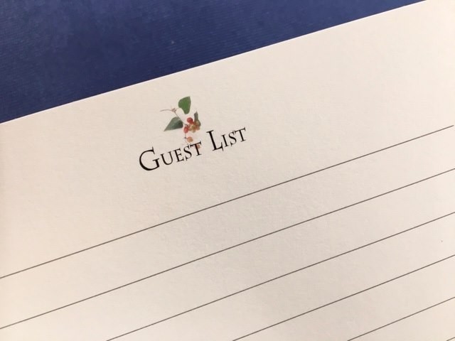 ゲストカード 【リーフ】シリーズ （10枚入） 結婚式 披露宴 二次会 パーティー 芳名帳 |  | 03