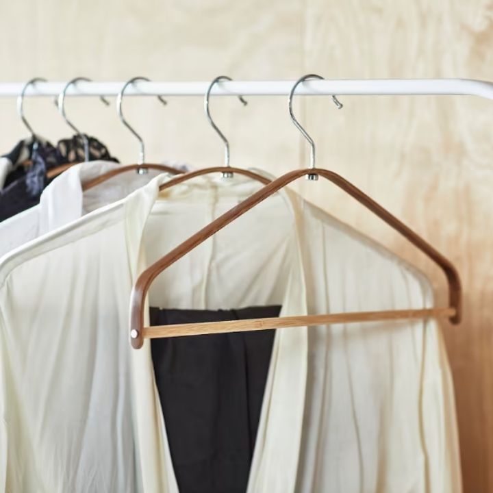 イケア（IKEA） HOSVANS ホースヴァンス ハンガー 竹 : ニックス