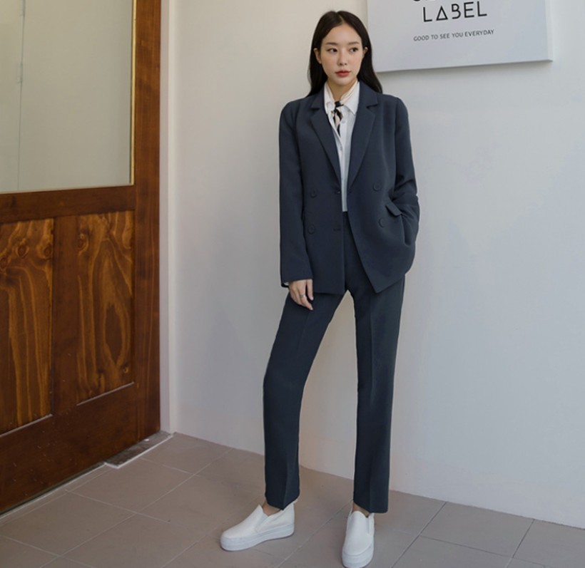 送料無料 レディース パンツスーツ 入学式 卒業式 卒園式 ママ おしゃれ セットアップ 誕生日 お祝い おすすめ スーツ 2点セット P163