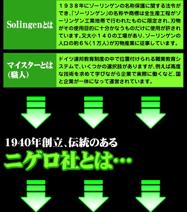 毛抜きグッズ。毛穴の角栓やムダ毛の処理に！ドイツゾーリンゲン発職人技術！『Niegeloh（ニゲロ社）のツィザー』