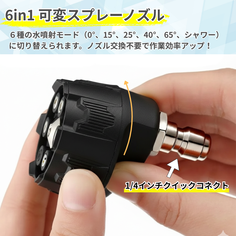 高圧洗浄機 ショートガン ケルヒャー 洗車 マルチスプレーノズル