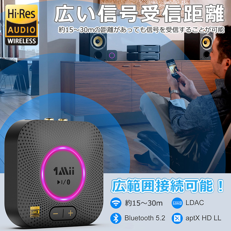 超PayPay祭 Bluetooth オーディオ レシーバー LDAC ブルートゥース