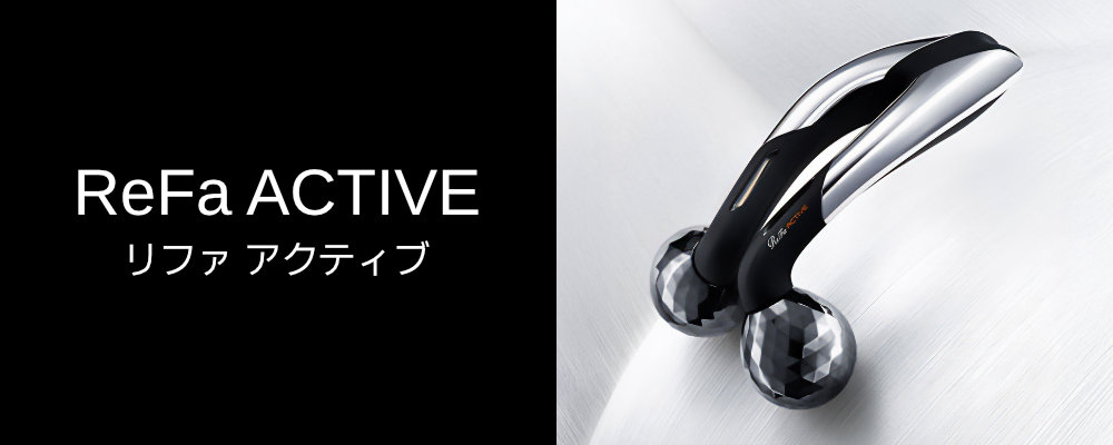 ReFa（リファ） MTG ReFa ACTIVE ボディフェイスローラー RF-AT2228B-N