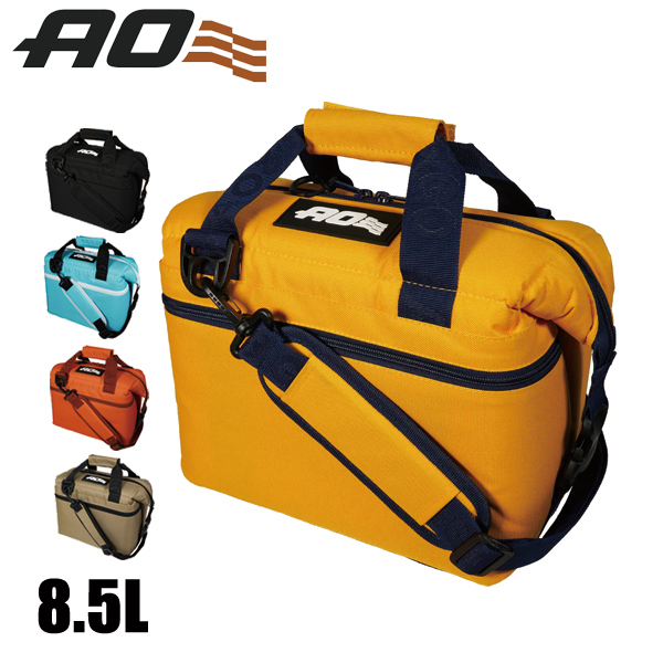 AOクーラーズ  9パック キャンバス ソフトクーラー AO9 アウトドア キャンプ 保冷 クーラーボックス キャンプ用品 8.5L BBQ 保冷バッグ 保冷バック｜ニッチ・エクスプレス