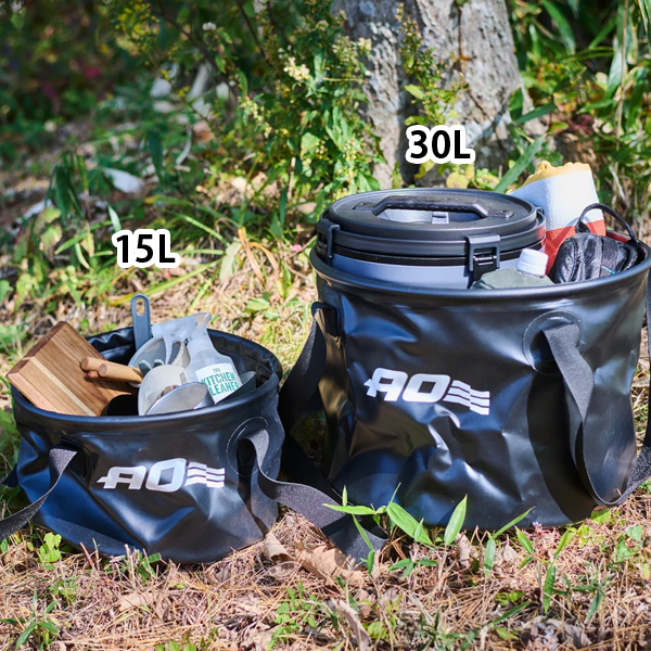 AOクーラーズ  コラプシブルバケット 30L AOMPVCBB アウトドア キャンプ 収納  キャンプ用品 | AO Coolers | 07
