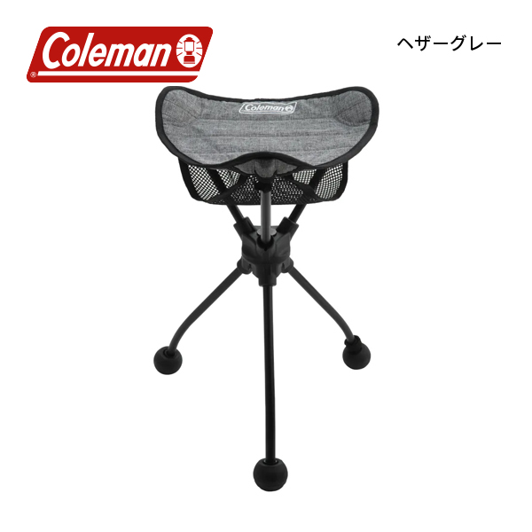 Coleman チェア　黒　キャンプ　スツール Coleman（コールマン） コンパクトトレッキングスツール ブラック