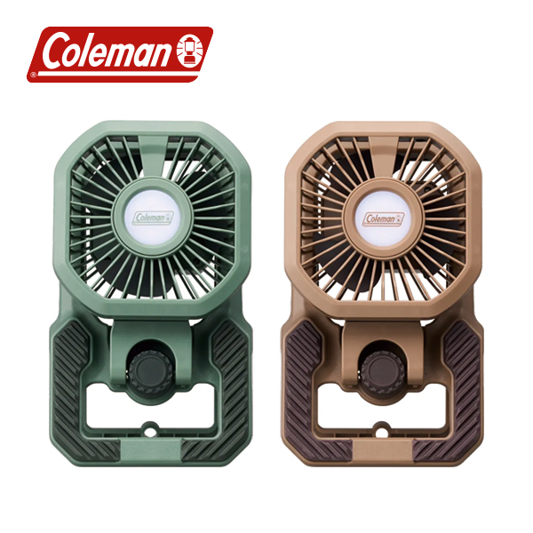 コールマン  アウトドアクリップライトファン 1227 ファン キャンプ用品 扇風機 卓上扇風機 ライト 照明 マグネット