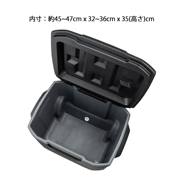 コールマン  ホイールクーラー 60QT 2238189 アウトドア キャンプ 保冷 クーラーボックス ジェットブラック キャンプ用品の画像