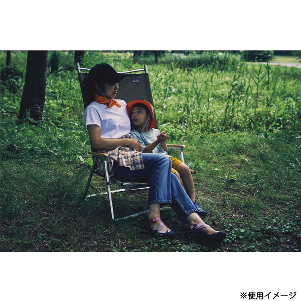新品 コールマン フォールディングチェアワイド グレー 2脚セット