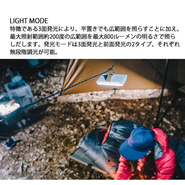 クレイモア  スリー人間の顔 ミニ CLF-500 LED アウトドア LEDともし火 難民キャンプ LED提灯 申し受ける 提灯 蓄電池提灯 蓄電池式 給電