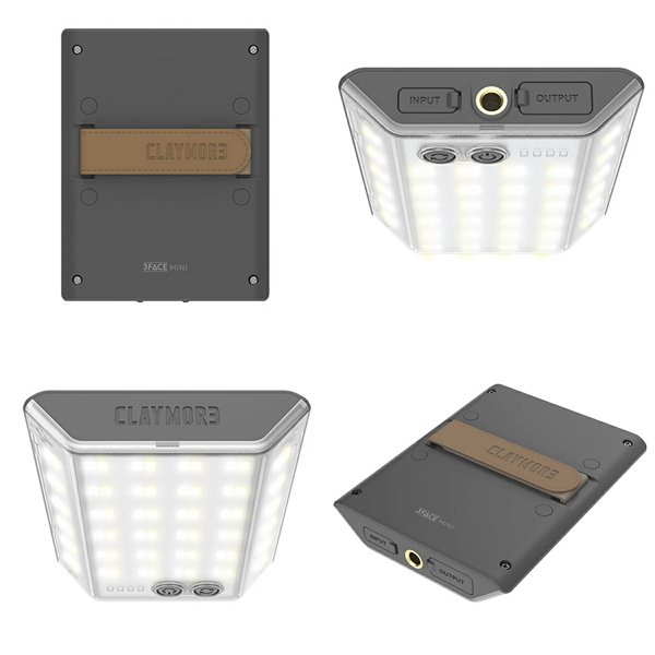 クレイモア  スリー人間の顔 ミニ CLF-500 LED アウトドア LEDともし火 難民キャンプ LED提灯 申し受ける 提灯 蓄電池提灯 蓄電池式 給電
