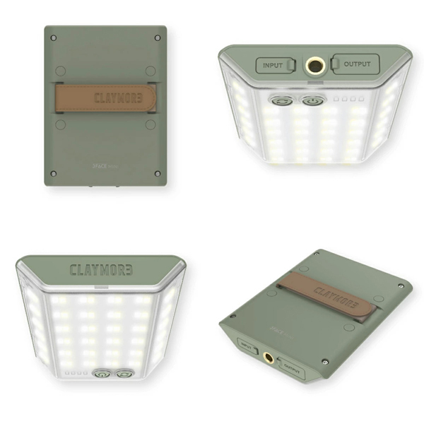 クレイモア  スリー人間の顔 ミニ CLF-500 LED アウトドア LEDともし火 難民キャンプ LED提灯 申し受ける 提灯 蓄電池提灯 蓄電池式 給電