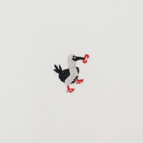 チャムス  エンブロイダリー Tシャツ CH01-2523 アウトドア ウェア トップス  半袖 メンズ レディース ワンポイント 刺繍 | CHUMS | 02