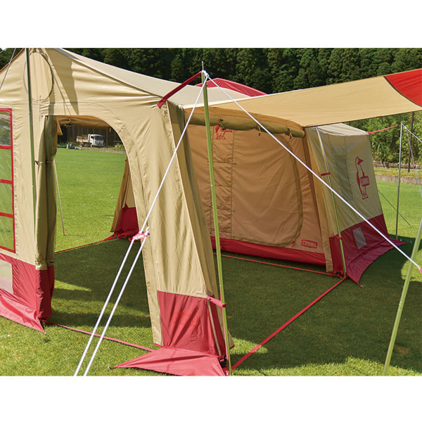 2ルームテント（色：レッド系）｜テント｜アウトドア、キャンプ、登山