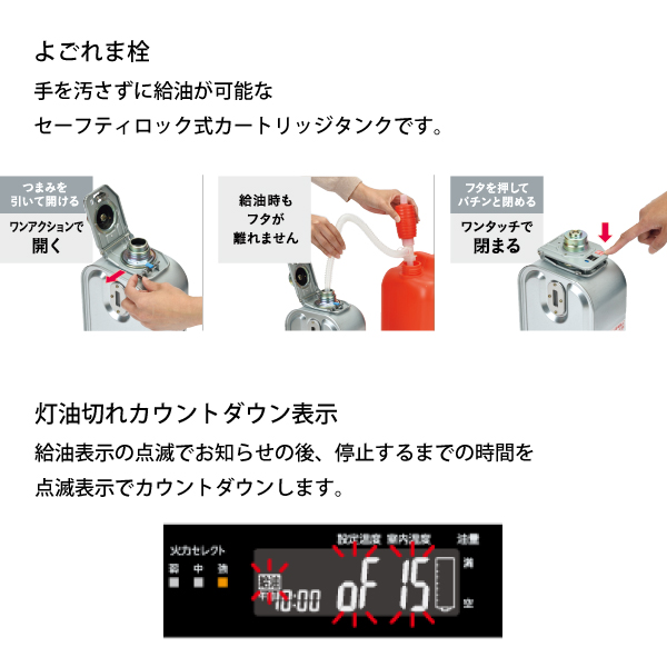 CORONA（コロナ） 石油ファンヒーター 15畳用 STシリーズ FH-ST5724BY